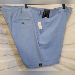 Roundtree  Yorke Comfort Stretch Performance Big Man 48 W × 7" Shorts Blue NWT